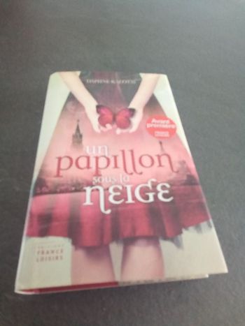 Un papillon sous la neige roman de Daphné kalotay
