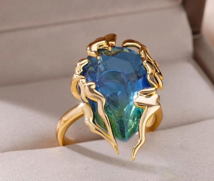 Bague larme - photo numéro 2