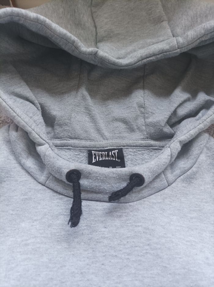 Sweats à capuche Pull Everlast gris taille S - photo numéro 4
