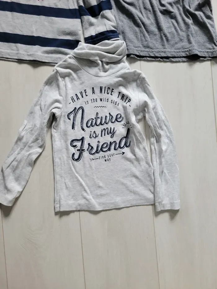 Tee-shirts manches longues 5ans - photo numéro 6
