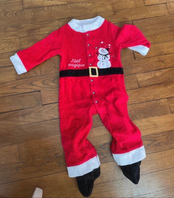 Pijama de Noël - taille 18 mois