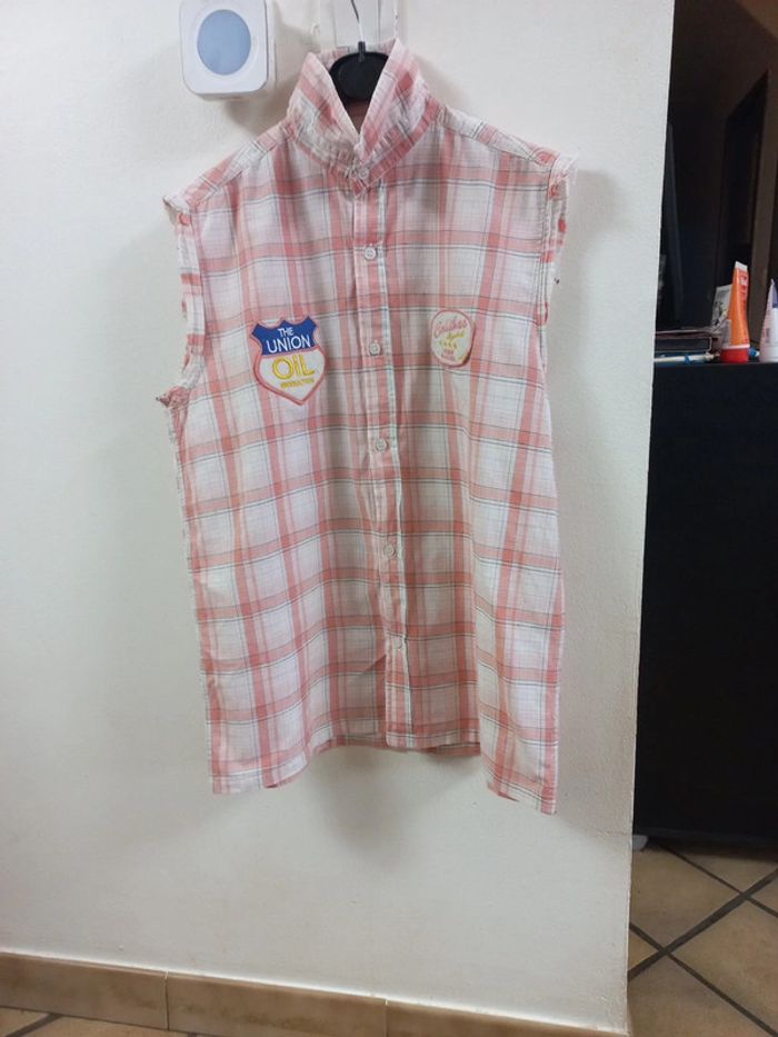 Chemise sans manches