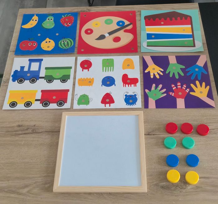Jeu des couleurs aimanté Montessori - photo numéro 3