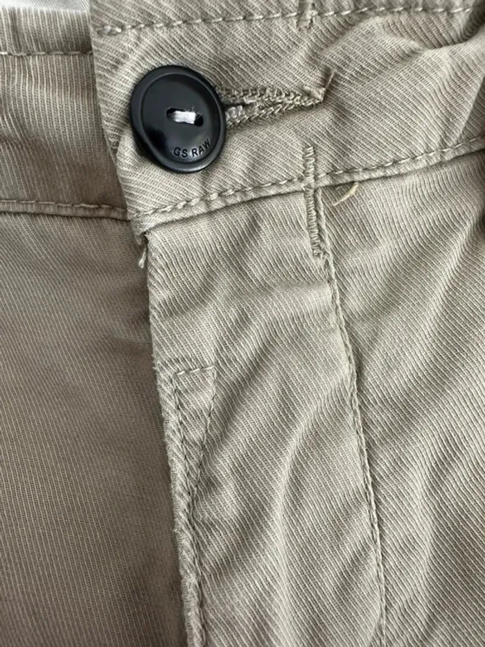 Short chino G-Star 3301 femme, taille 27 - photo numéro 5