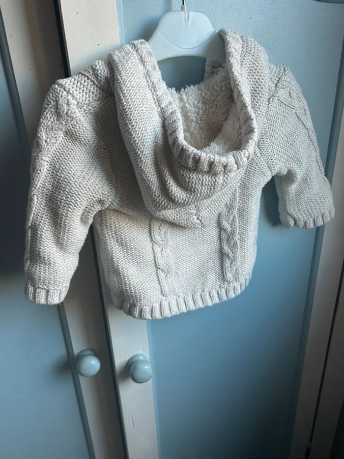 Gilet blanc à paillettes, 3 mois , orchestra - photo numéro 5