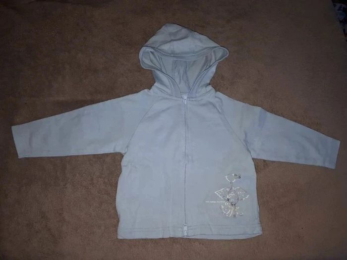 Gilet zippé garçon 18 mois Obaibi