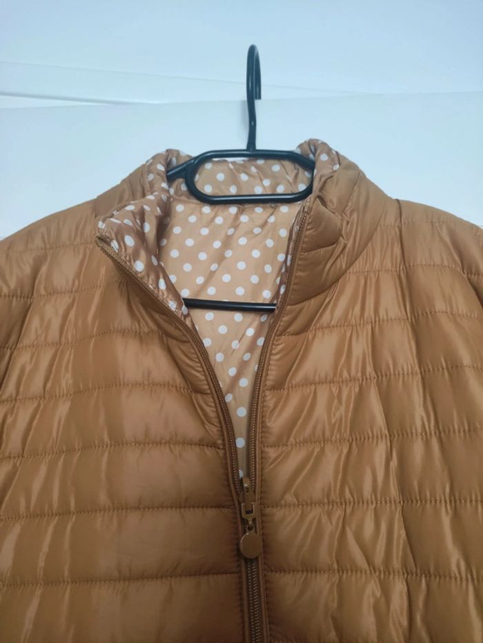Manteau doudoune mi saison réversible 48/50 - photo numéro 3