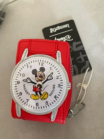 Porte carte disney horloge Mickey