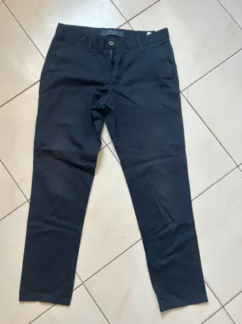 Chino bleu marine - 38 - Zara