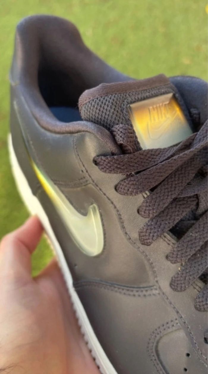Nike Air Force 1 Low SE Premium Oil Grey - photo numéro 4