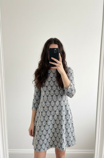 Robe Mango Noir Et Blanche 