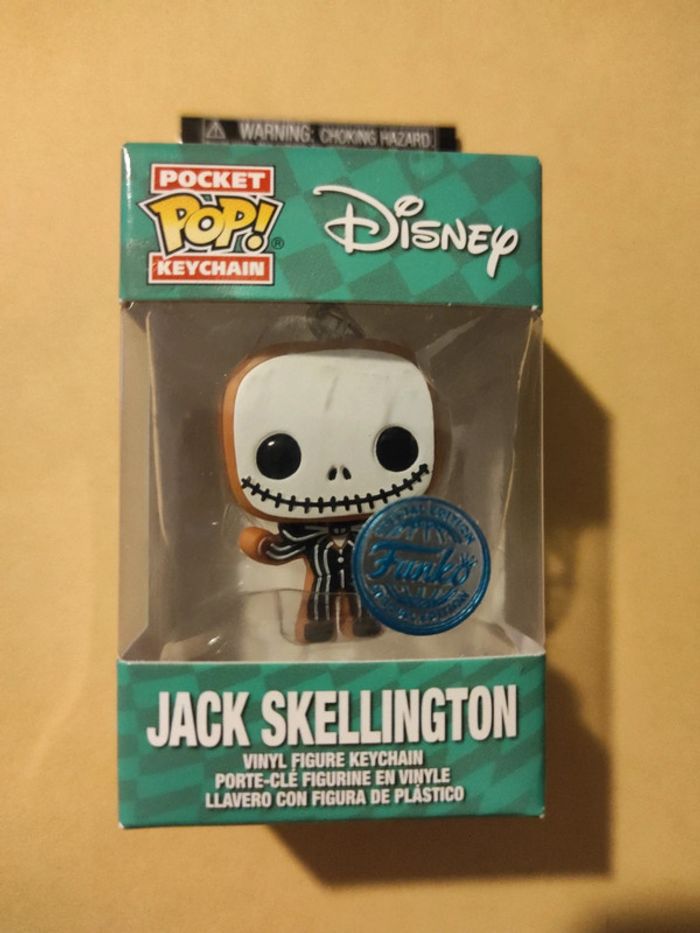 porte-clés pocket pop disney jack skellington the nightmare before christmas EXCLU - photo numéro 7