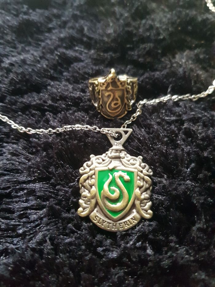 Collier et bague harry Potter - photo numéro 2