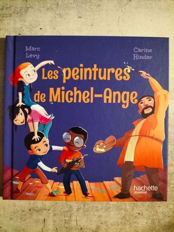 Livre enfant MC Donald's Les peintures de Michel Ange