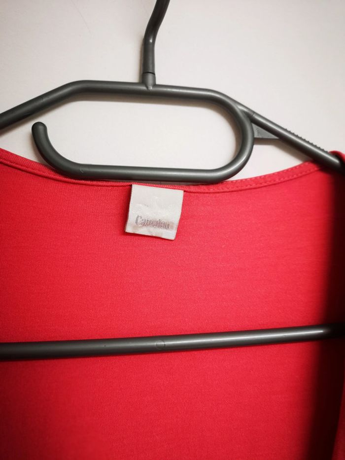 T shirt camaïeu Taile 1 rose - photo numéro 2