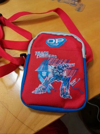 Sacoche enfant Transformers neuve