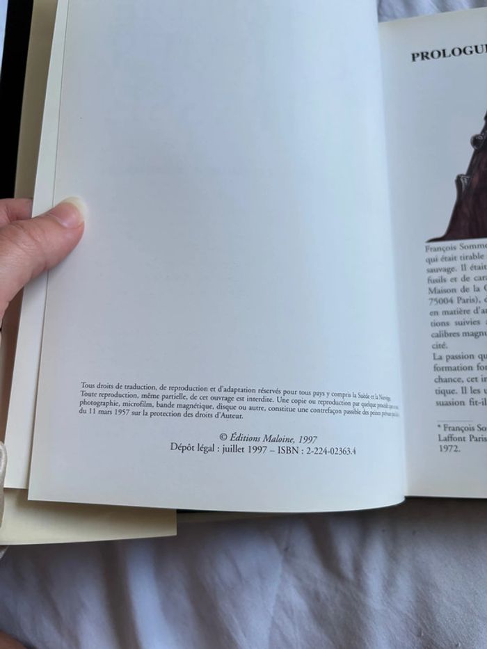 Encyclopédie des armes de chasse Carabines Fusils Optique Munitions Dominique Venner Maloine 1997 - photo numéro 10