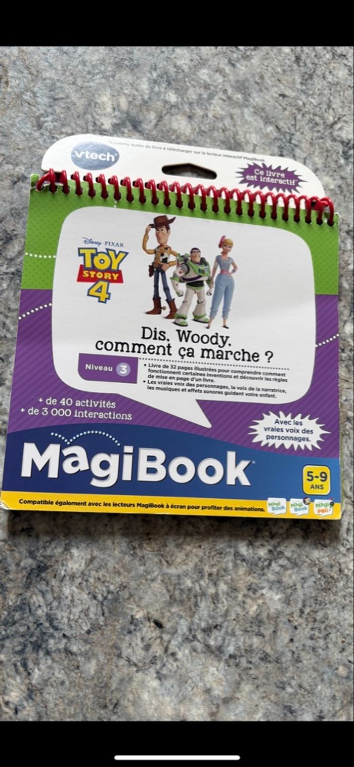 Magibook toy story