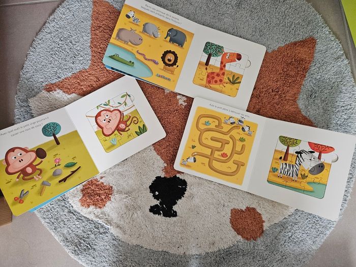 Lot de 3 livres puzzle- Hemma - photo numéro 2