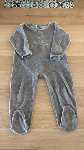 Pyjama tout doux mixte