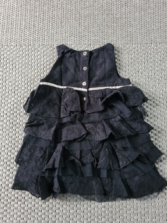 Robe mi longue noire avec volants - 18 mois - photo numéro 8