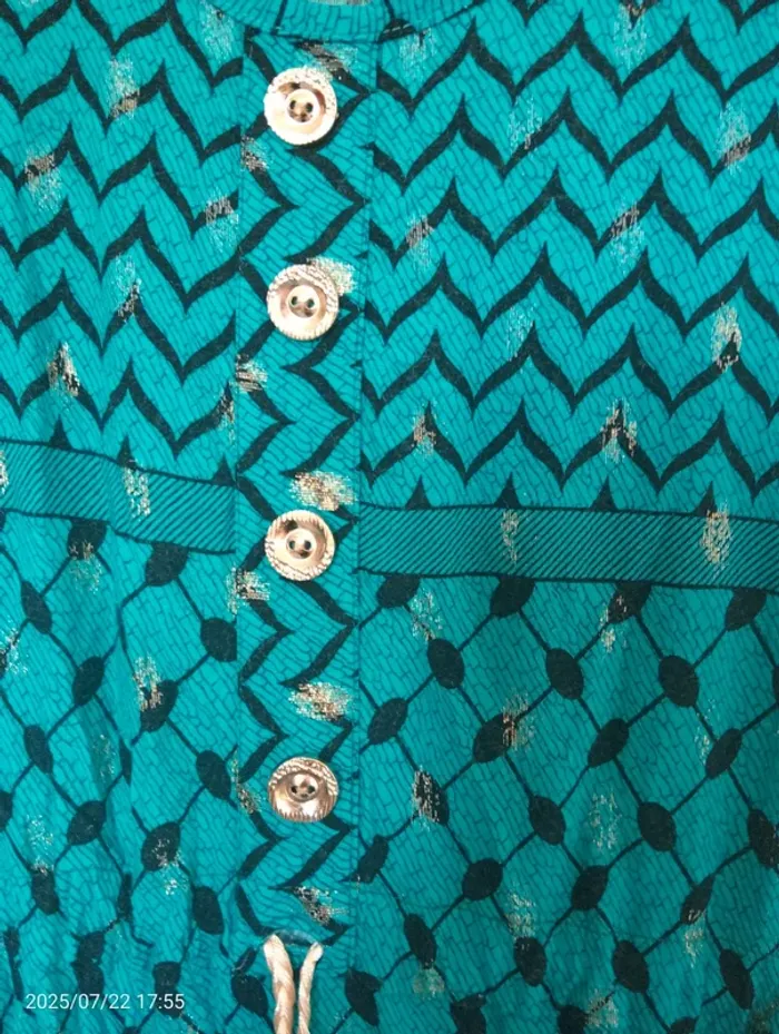 Magnifique robe turquoise - photo numéro 2