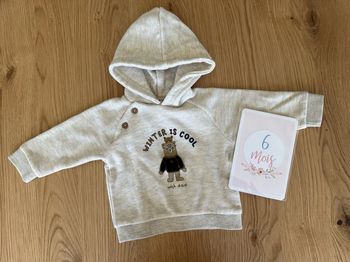 Sweat à capuche TAO neuf 🐻
