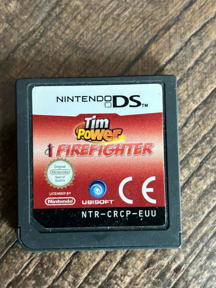 Jeu Nintendo ds - tim power héros du feu - firefigther