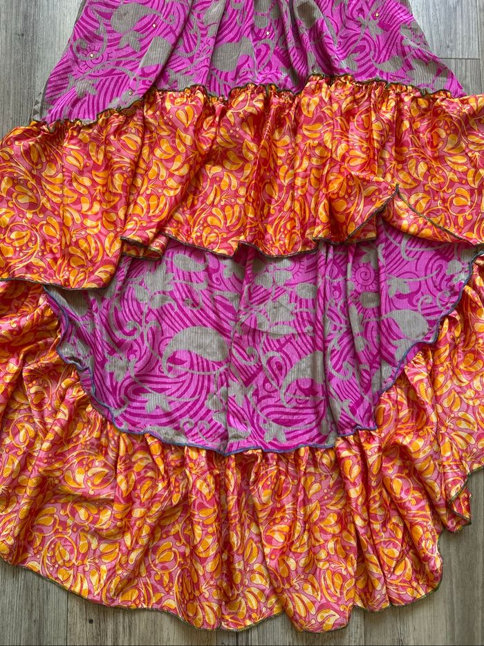 Jupe asymétrique indienne taille unique - photo numéro 3