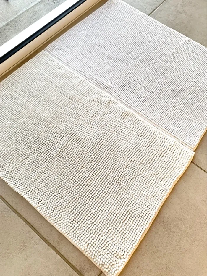Lot de 2 tapis de salle de bain 50x80 (x2) - photo numéro 3