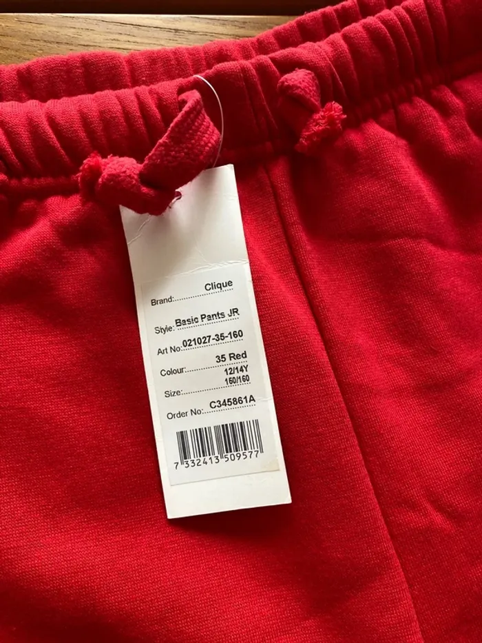 Pantalon jogging rouge enfant 12/14 - photo numéro 5