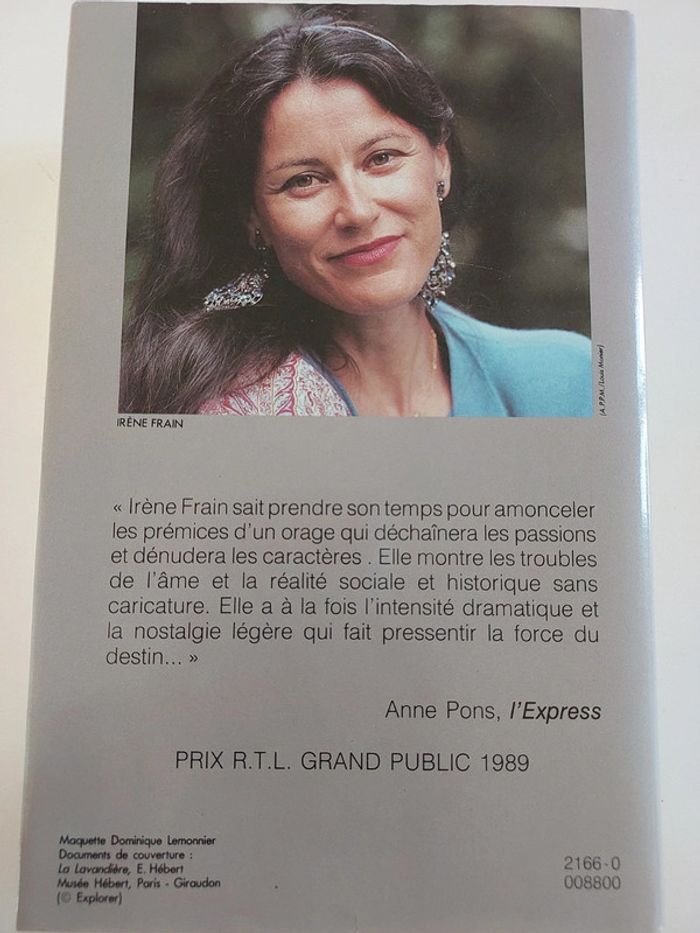 Secret de famille, Irène Frain - photo numéro 2