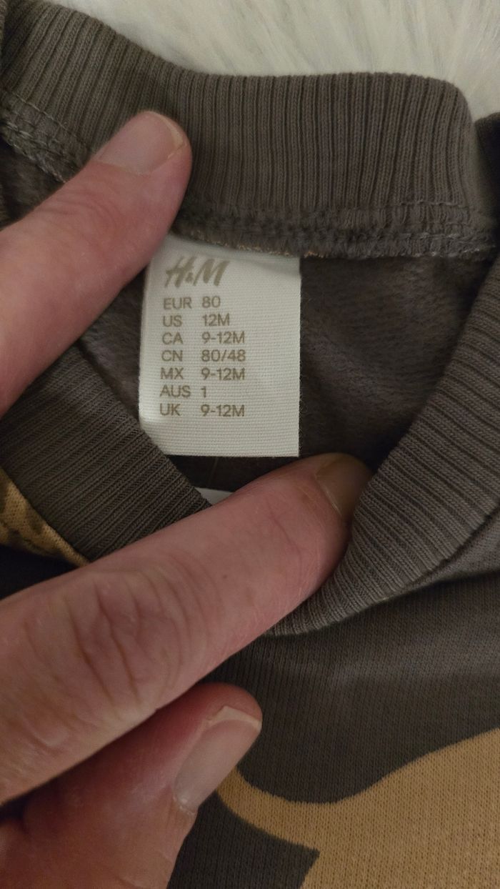 NEUF (non porté) 😍🥰🏷 sweat et pantalon 12mois garçon 🏷🥰😍 - photo numéro 4