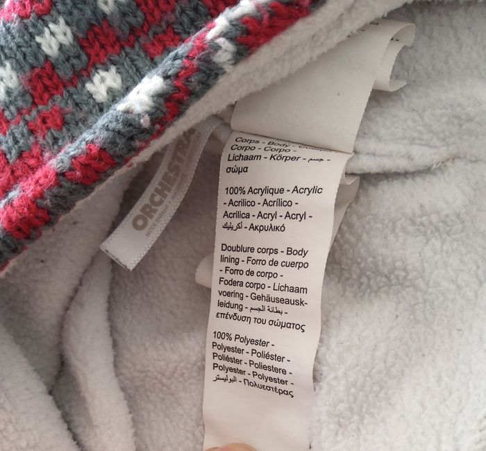 Bonnet cache oreilles à pompon gris - photo numéro 4