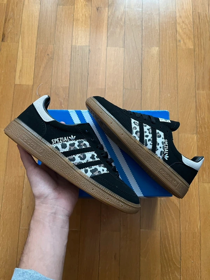 Adidas Handball Spezial Léopard Noir 45