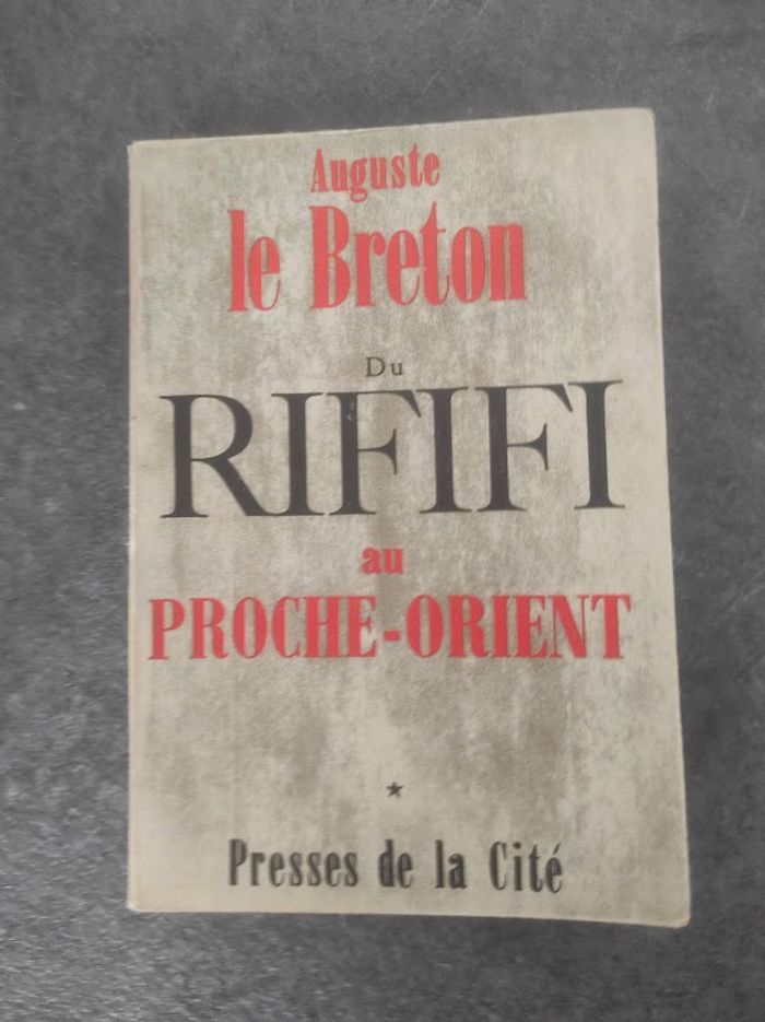Du rififi au Proche-Orient T1 Auguste Le Breton Presses de La Cité 1963 - photo numéro 1