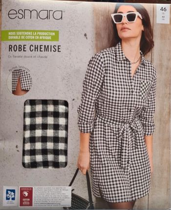 Robe chemise neuve