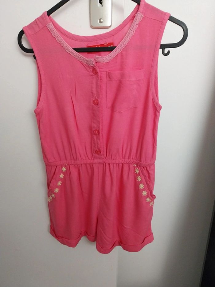 Combi-short rose -  3 ans