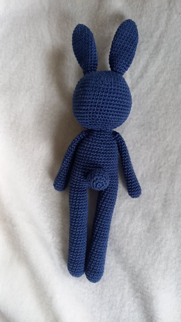 Doudou lapin au crochet - photo numéro 2