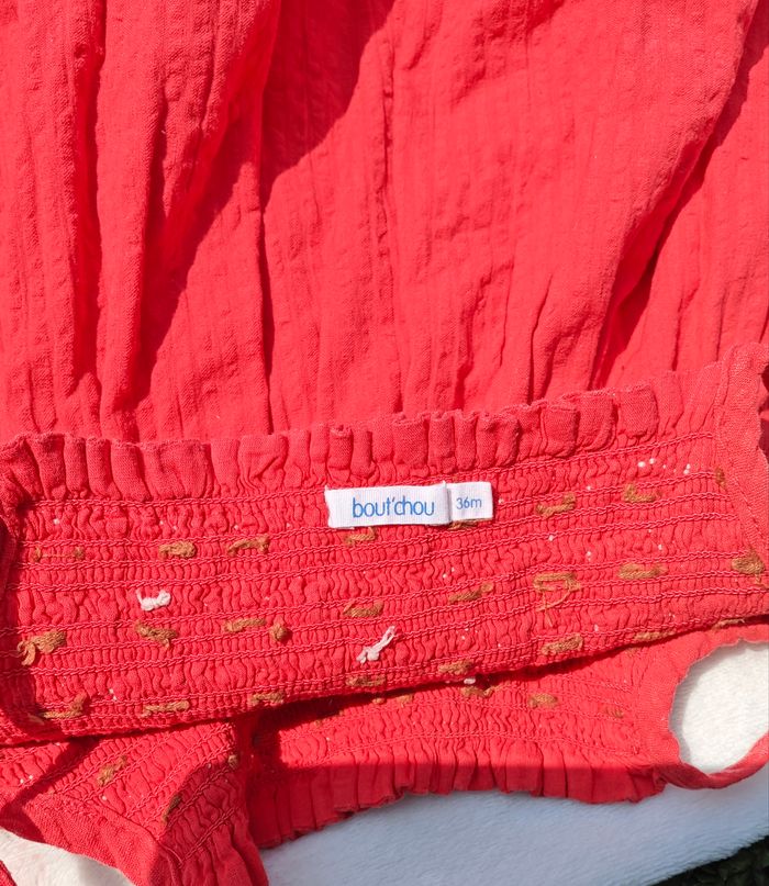 Robe enfant fille 3 ans 100% coton Bout'chou - photo numéro 4