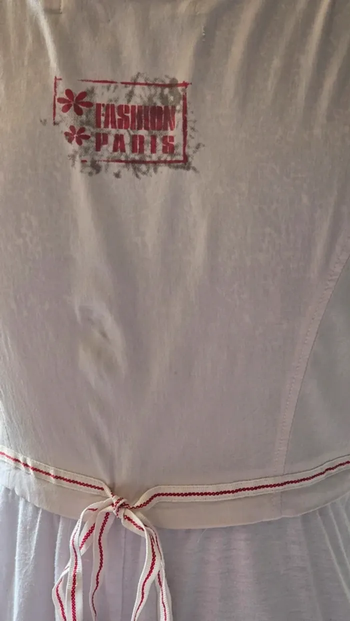 Robe Blanche Imprimé de chez C' fait pour vous en 38 /40 Taille 2 - photo numéro 8