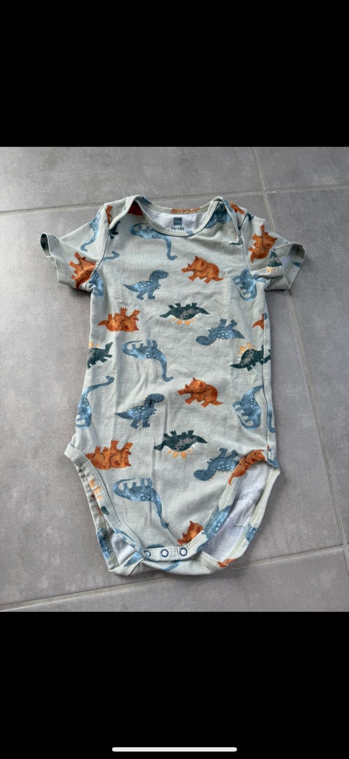 Body manches courtes Dinosaure Hema 3-4 ans - photo numéro 2