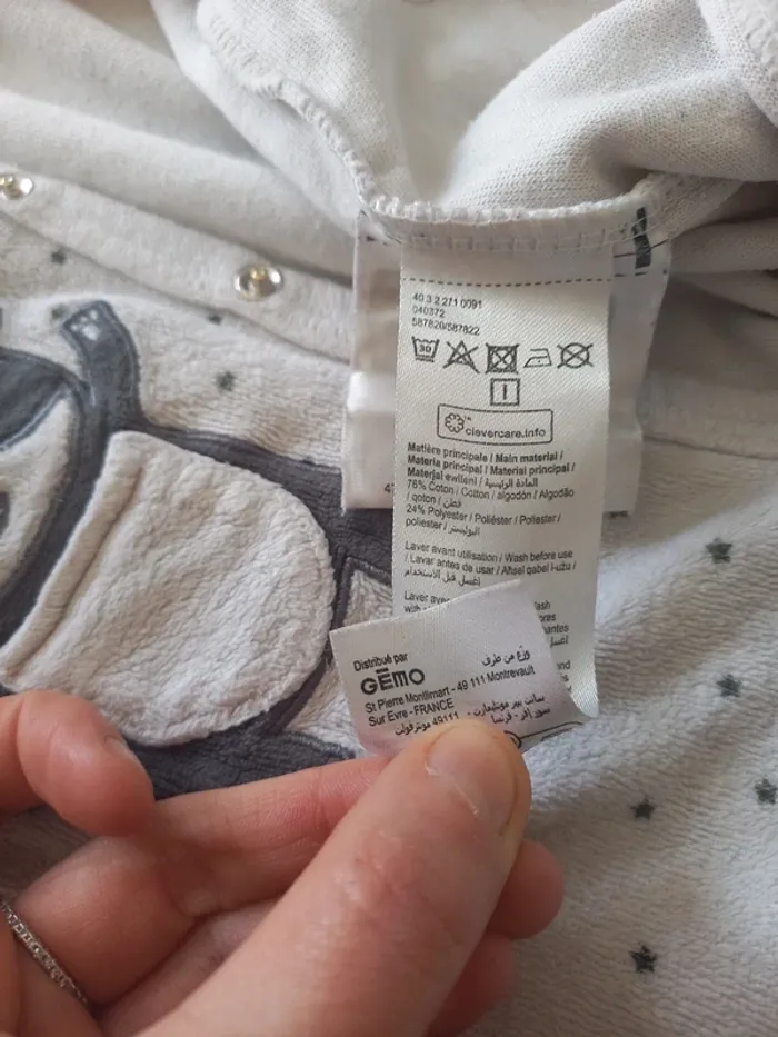 Pyjamas bébé 1 mois - photo numéro 9