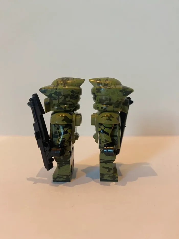 Figurine type lego 2 clones Kashyyks. Star Wars - photo numéro 2