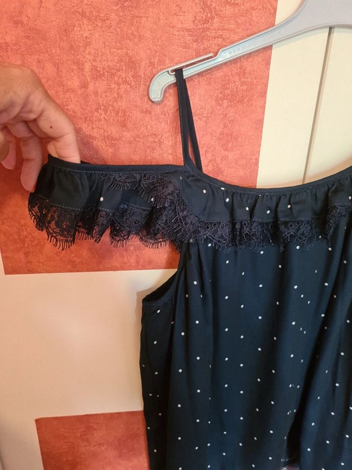 Blouse manche épaule - photo numéro 9