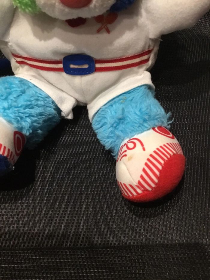 Peluche Popples sportif balle de tennis Mattel sport 1987 vintage - photo numéro 5
