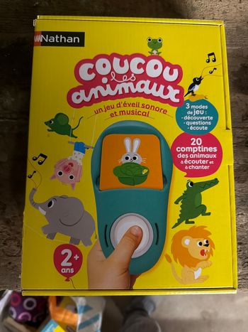 Coucou les animaux Nathan 