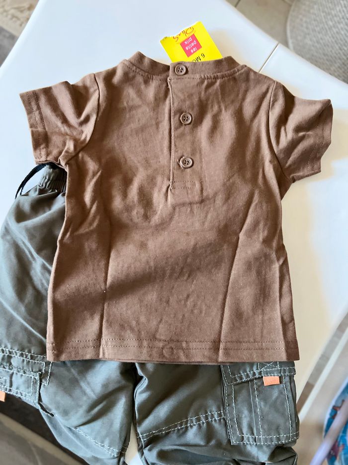 Ensemble pantalon et tee shirt 6 mois - photo numéro 3