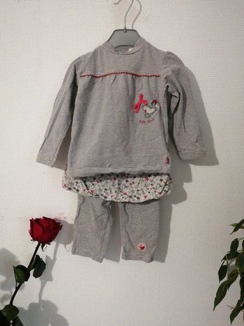 Ensemble bébé fille 12 mois