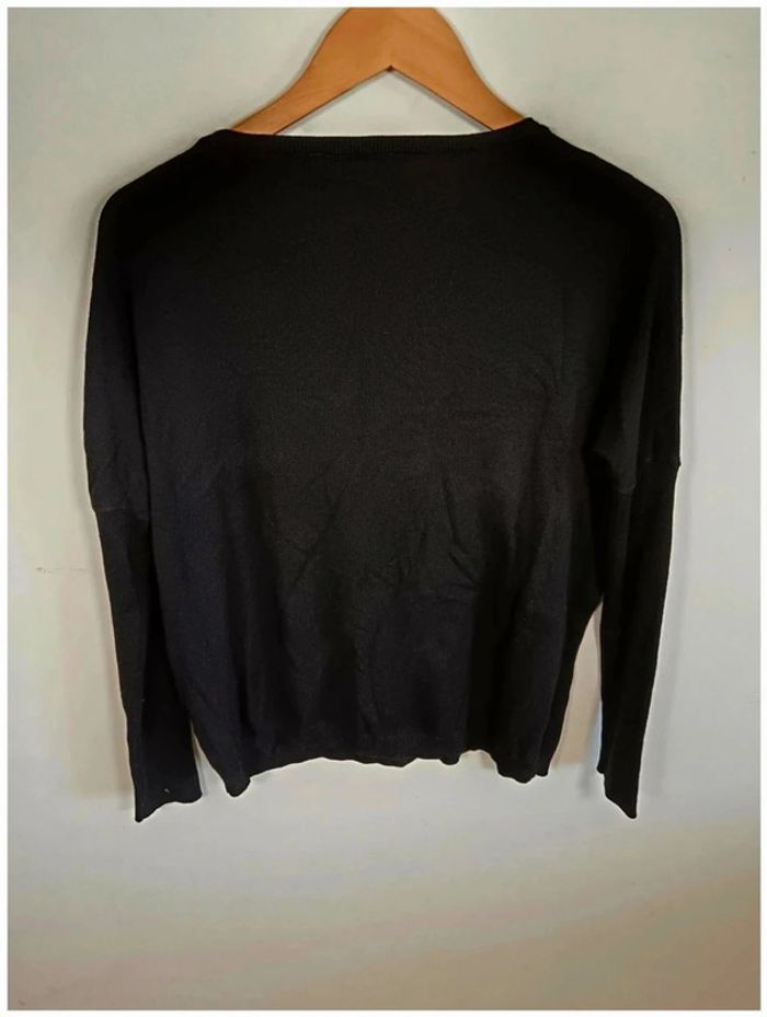 C25 pull noir esprit L - photo numéro 2